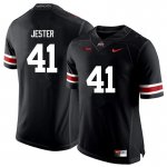 Men's Ohio State Buckeyes #41 Hayden Jester Black Nike NCAA College Football Jersey Stock VBM0244WY